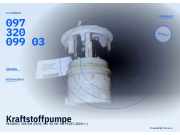 Kraftstoffpumpe PEUGEOT 206 SW (2E/K) 09732009903