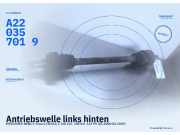 Antriebswelle links hinten MERCEDES-BENZ C-Klasse (W203) A220357019