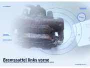 Bremssattel links vorne TOYOTA Yaris Liftback (P9)
