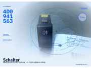 Schalter AUDI A8 (4D, D2) 4D0941563