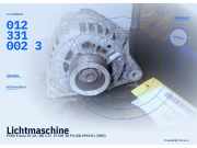 Lichtmaschine FORD Fiesta IV (JA, JB) 0123310023