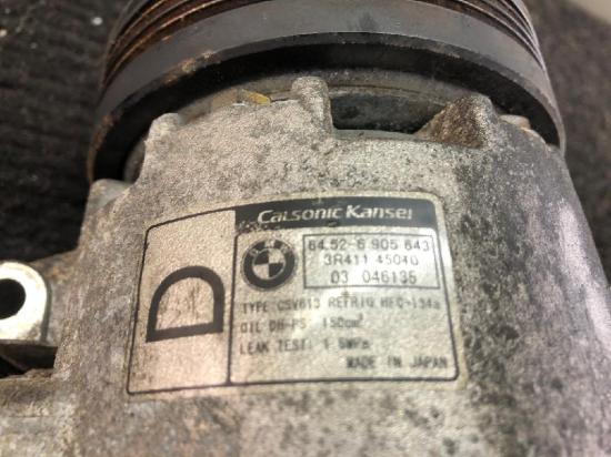 Klimakompressor BMW 3er Touring (E46) 64.52-6905643 Bild Klimakompressor BMW 3er Touring (E46) 64.52-6905643