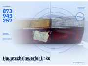 Hauptscheinwerfer links VW Derby II (86 C) 873945257