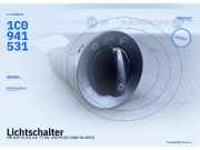 Lichtschalter VW Golf IV (1J) 1C0941531 FKZ 1C0941531
