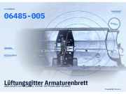 Lüftungsgitter Armaturenbrett AUDI A5 (8T) 8T2820951C 06485-005