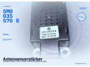 Antennenverstärker VW Golf VI (1K)5M0035570B 5M0035570B