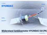 Widerstand Gebläsemotor HYUNDAI i10 (PA) 97035-07000 HYUNDAI