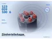 Zündverteilerkappe OPEL Senator B 1230591006