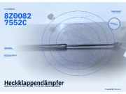 Heckklappendämpfer AUDI A2 (8Z) 8Z0O827552C