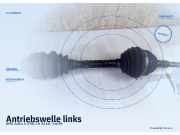 Antriebswelle links OPEL Zafira A