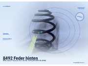 Feder hinten OPEL Astra F Caravan