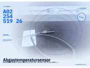 Abgastemperatursensor MERCEDES-BENZ E-Klasse (W212) A0225451926