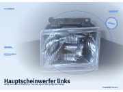 Hauptscheinwerfer links OPEL Corsa A CC (S83)