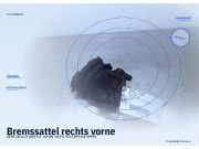 Bremssattel rechts vorne SEAT Ibiza II (6K)