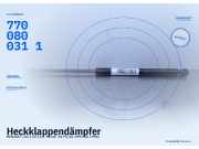 Heckklappendämpfer RENAULT Clio I (57) 7700800311