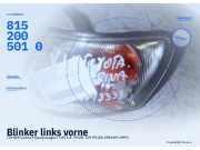 Blinker links vorne TOYOTA Carina E Sportswagon (T19) 8152005010