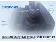 Ladeluftkühler FIAT Croma (194) 13205149