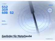 Gasfeder für Motorhaube BMW 3er (E36) 51231960852