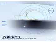 Hecktür rechts MERCEDES-BENZ Vito Kasten (638)