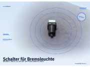 Schalter für Bremsleuchte PEUGEOT 206 CC