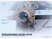 Achsschenkel rechts vorne OPEL Corsa D (S07)