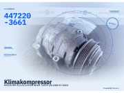 Klimakompressor MAZDA MPV II (LW) 447220-3661