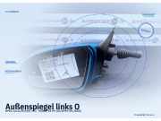 Außenspiegel links OPEL Corsa B (S93)