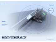 Wischermotor vorne OPEL Omega A