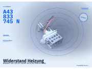 Widerstand Heizung RENAULT Clio I (57) A43833745N
