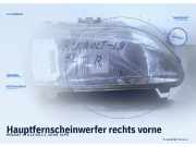 Hauptfernscheinwerfer rechts vorne RENAULT 19 II (X 53)