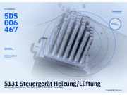 Steuergerät Heizung/Lüftung AUDI A6 (4B, C5) 5DS006467