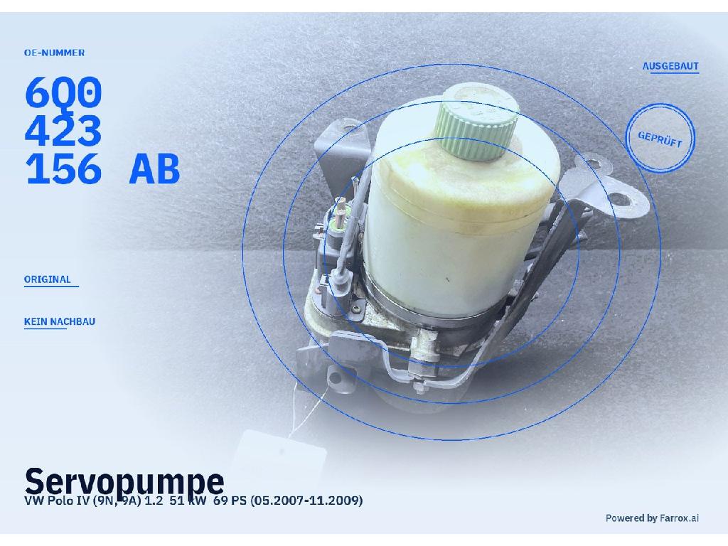 Servopumpe VW Polo IV (9N, 9A) 6Q0423156AB