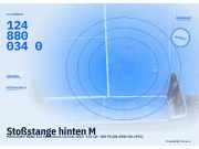 Stoßstange hinten MERCEDES-BENZ 124 Stufenheck (W124) 1248800340