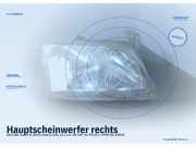 Hauptscheinwerfer rechts SUZUKI Swift II Stufenheck (AH, AJ)