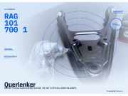 Querlenker SMART Fortwo Cabrio (450) RAG1017001