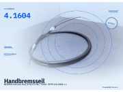 Handbremsseil NISSAN Interstar Bus (X70) 4.1604