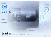 Schalter SKODA Fabia Kombi (6Y) 6Y0953564A