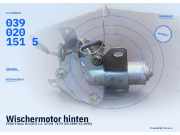 Wischermotor hinten FORD Fiesta III (GFJ) 0390201515