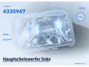 Hauptscheinwerfer links RENAULT Super 5 (B/C 40) 4335947