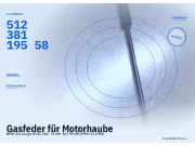 Gasfeder für Motorhaube BMW 3er Coupe (E36) 51238119558