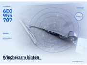 Wischerarm hinten VW Lupo (6X/6E) 6X0955707A 6E0955707