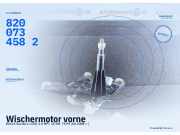 Wischermotor vorne DACIA Sandero I (BS) 8200734582