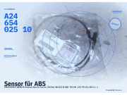 Sensor für ABS MERCEDES-BENZ B-Klasse Sports Tourer (W246, W242) A2465402 A2465402510