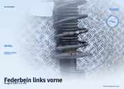 Federbein links vorne Peugeot 308 I