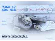 Wischermotor hinten FORD Escort V (GAL) 93AB17404H1B 93AB-17404-H1B