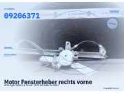 Motor Fensterheber rechts vorne OPEL Agila (H00) 09206371