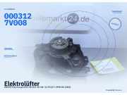 Elektrolüfter SMART City-Coupe (MC 01) 0003127V008