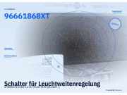 Schalter für Leuchtweitenregelung CITROEN C3 II (SC) 96661868XT