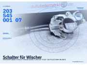Schalter für Wischer MERCEDES-BENZ C-Klasse T-Modell (S203) 20354500107