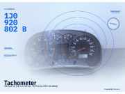 Tachometer VW Golf IV (1J) 1J0920802B
